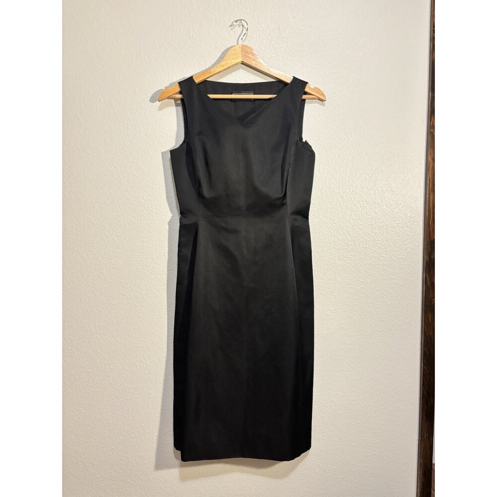 RICHARD TYLER COLLECTION Vintage Black Sleeveless Midi Cocktail Dress EU 40 US 6